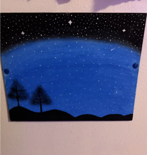 Gabina Morales transferred her daughter to a specialized high school program for non-English speakers who recently arrived in the U.S., where she found a passion for painting and drawing.