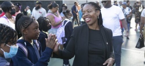 City Council Education Committee Chair Rita Joseph