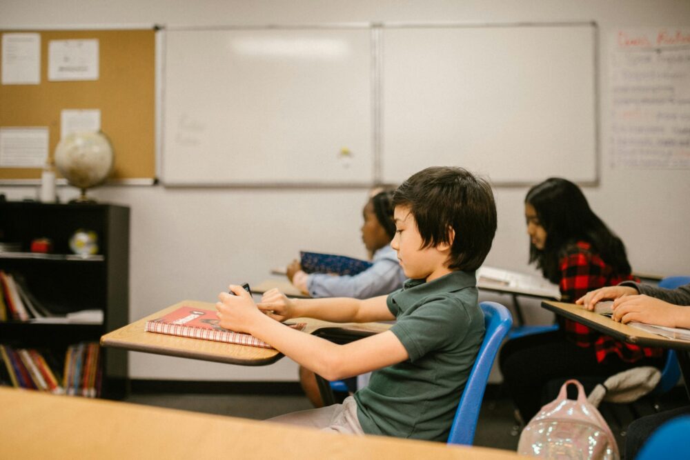 Students in a classroom. (Photo by RDNE Stock project via Pexels)
