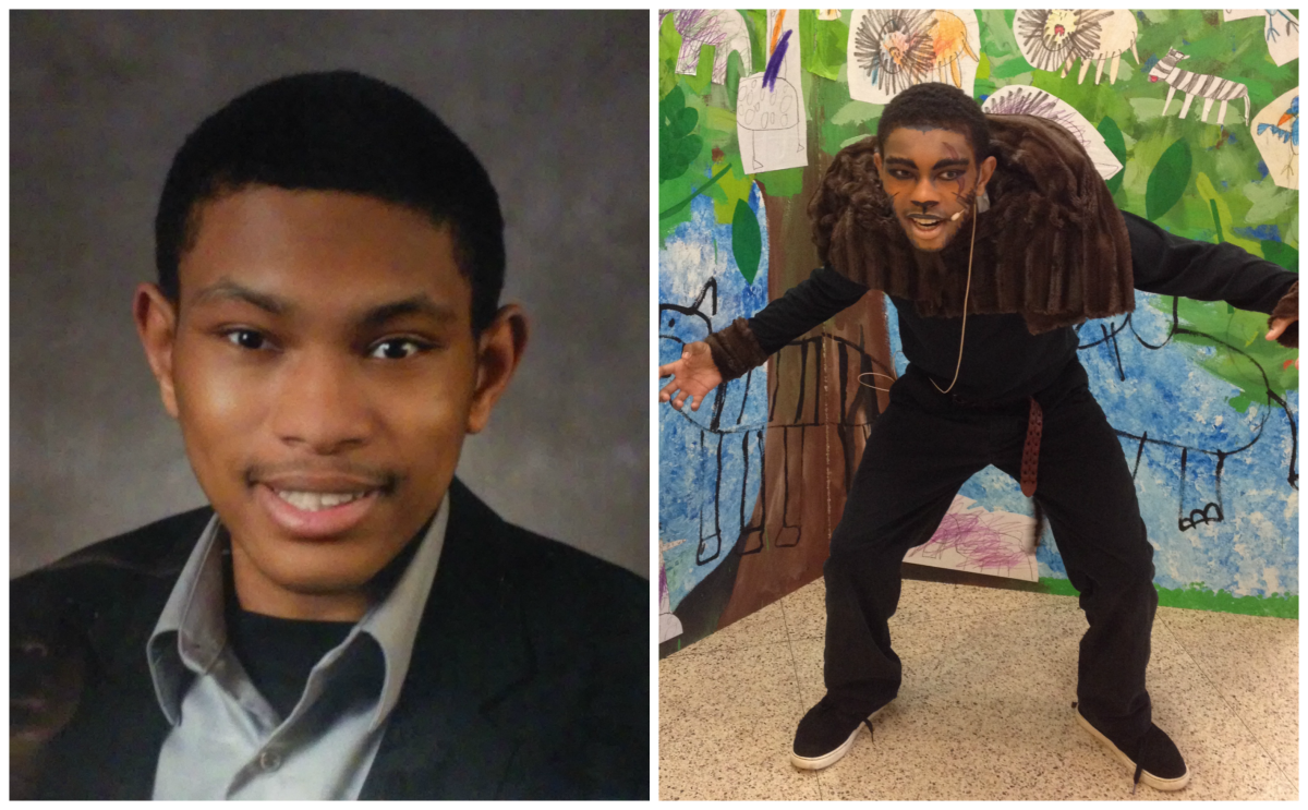 kendall school photo, kendall in costume