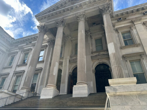 Tweed Courthouse, the headquarters of the Department of Education.
